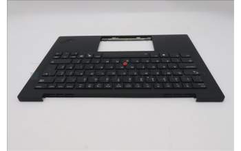 Lenovo 5M11Q55962 C-Cover with keyboard, UK English, Deep Black, FingerPrint Reader, WLAN, UK