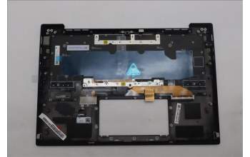 Lenovo 5M11Q55973 C-Cover with keyboard, Estonian, Deep Black, FingerPrint Reader, WLAN, UK