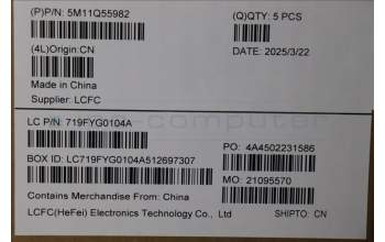 Lenovo 5M11Q55982 MECH_ASM GRP_KBD_BZL_ITA_WL_DB_LTN