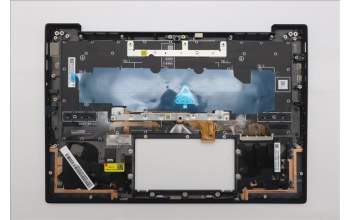 Lenovo 5M11Q56002 C-Cover with keyboard, Arabic, Deep Black, FingerPrint Reader, WWAN, US