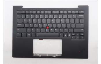 Lenovo 5M11Q56009 C-Cover with keyboard, USA English, Deep Black, FingerPrint Reader, WWAN, US