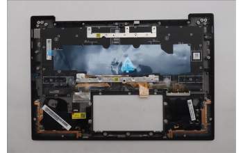 Lenovo 5M11Q56009 C-Cover with keyboard, USA English, Deep Black, FingerPrint Reader, WWAN, US