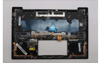 Lenovo 5M11Q56031 C-Cover with keyboard, Switzerland, Deep Black, FingerPrint Reader, WWAN, UK