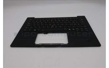 Lenovo 5M11Q56031 C-Cover with keyboard, Switzerland, Deep Black, FingerPrint Reader, WWAN, UK