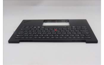 Lenovo 5M11Q56042 C-Cover with keyboard, Bulgarian, Deep Black, FingerPrint Reader, WWAN, UK