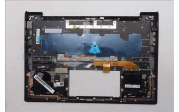 Lenovo 5M11Q56064 C-Cover with keyboard, Russian, Deep Black, FingerPrint Reader, WWAN, US