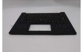 Lenovo 5M11Q60567 C-Cover with keyboard, Arabic, Black, Backlight, US