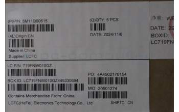 Lenovo 5M11Q60615 MECH_ASM BL KB BK GER CHY