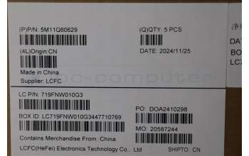 LENOVO 5M11Q60629 MECH_ASM BL KB BK HUN SRX