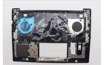 Lenovo 5M11Q60705 C-Cover with keyboard, Ukraine, Black, Backlight, US