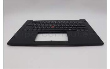 Lenovo 5M11Q60705 C-Cover with keyboard, Ukraine, Black, Backlight, US