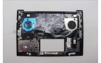 Lenovo 5M11Q60721 C-Cover with keyboard, Belgian, Black, Backlight, UK