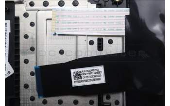 Lenovo 5M11Q60859 C-Cover with keyboard, Spanish, Black, Backlight, Smart Card Reader, UK