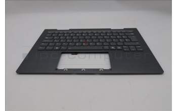 Lenovo 5M11R38896 C-Cover with keyboard, Slovenian, Luna Grey, FingerPrint Reader, WLAN, UK
