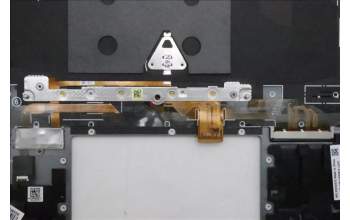 Lenovo 5M11R38912 C-Cover with keyboard, UK English, Luna Grey, FingerPrint Reader, WLAN, UK