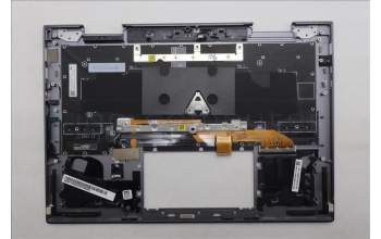 Lenovo 5M11R38952 C-Cover with keyboard, Italian, Luna Grey, FingerPrint Reader, WLAN, UK