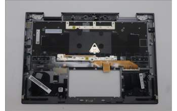 Lenovo 5M11R38966 C-Cover with keyboard, Portuguese, Luna Grey, FingerPrint Reader, WLAN, UK