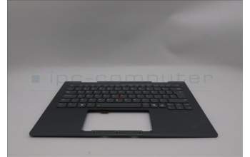 Lenovo 5M11R39473 C-Cover with keyboard, UK English, Luna Grey, FingerPrint Reader, WWAN, UK