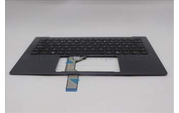 Lenovo 5M11R87948 C-Cover with keyboard, Norwegian, Black/Grey, FingerPrint Reader, WLAN, UK
