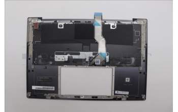 Lenovo 5M11R87949 C-Cover with keyboard, Nordic, Black/Grey, FingerPrint Reader, WLAN, UK