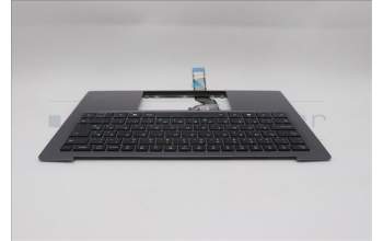 Lenovo 5M11R87952 C-Cover with keyboard, Slovenian, Black/Grey, FingerPrint Reader, WLAN, UK