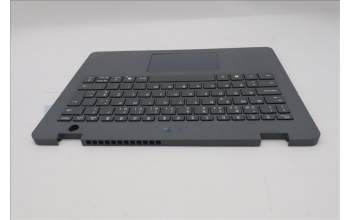 Lenovo 5M11R91266 C-Cover with keyboard, Portuguese, Luna Grey, Non-Backlight, World Face Camera, UK