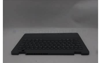 Lenovo 5M11R91310 C-Cover with keyboard, Italian, Luna Grey, Backlight, No World Face Camera, UK