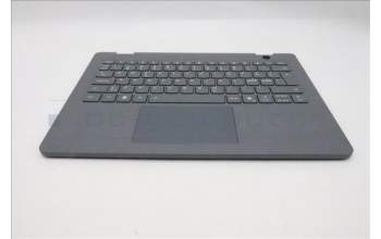 Lenovo 5M11R91317 C-Cover with keyboard, Nordic, Luna Grey, Backlight, No World Face Camera, UK