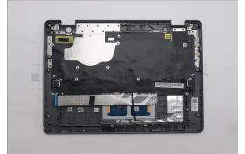 Lenovo 5M11R91327 C-Cover with keyboard, Switzerland, Luna Grey, Backlight, No World Face Camera, UK