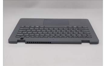 Lenovo 5M11R91338 C-Cover with keyboard, Arabic, Luna Grey, Backlight, World Face Camera, US