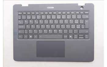 Lenovo 5M11R91380 C-Cover with keyboard, Switzerland, Luna Grey, Backlight, World Face Camera, UK