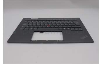 Lenovo 5M11R91529 C-Cover with keyboard, Slovenian, Grey, Backlight, FingerPrint Reader, WWAN, UK