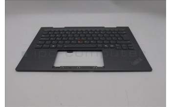 Lenovo 5M11R91546 C-Cover with keyboard, UK English, Grey, Backlight, FingerPrint Reader, WWAN, UK