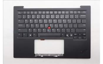 Lenovo 5M11S09544 C-Cover with keyboard, English, Black, Backlight, US
