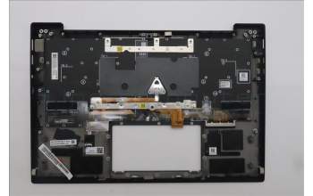 Lenovo 5M11S09546 C-Cover with keyboard, Estonian, Black, Backlight, UK