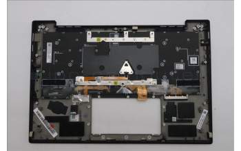 Lenovo 5M11S09556 C-Cover with keyboard, Greek, Black, Backlight, US