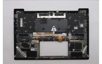 Lenovo 5M11S09560 C-Cover with keyboard, Hungarian, Black, Backlight, UK