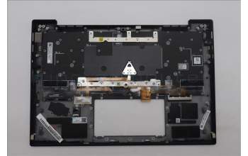 Lenovo 5M11S09576 C-Cover with keyboard, Nordic, Black, Backlight, UK