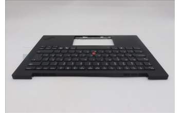 Lenovo 5M11S09587 C-Cover with keyboard, Swedish/Finnish, Black, Backlight, UK
