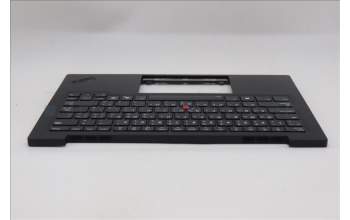 Lenovo 5M11S09605 C-Cover with keyboard, Arabic, Black, Backlight, WWAN, US
