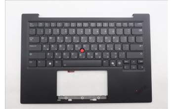 Lenovo 5M11S09633 C-Cover with keyboard, Hebrew, Black, Backlight, WWAN, US