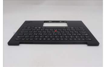 Lenovo 5M11S09633 C-Cover with keyboard, Hebrew, Black, Backlight, WWAN, US