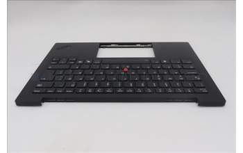 Lenovo 5M11S09637 C-Cover with keyboard, Icelandic, Black, Backlight, WWAN, UK