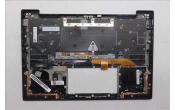 Lenovo 5M11S09639 C-Cover with keyboard, Italian, Black, Backlight, WWAN, UK