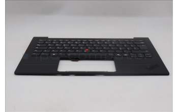 Lenovo 5M11S09639 C-Cover with keyboard, Italian, Black, Backlight, WWAN, UK