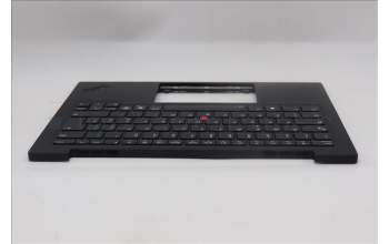 Lenovo 5M11S09639 C-Cover with keyboard, Italian, Black, Backlight, WWAN, UK