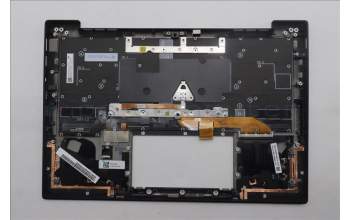 Lenovo 5M11S09649 C-Cover with keyboard, Norwegian, Black, Backlight, WWAN, UK