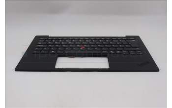 Lenovo 5M11S09653 C-Cover with keyboard, Portuguese, Black, Backlight, WWAN, UK