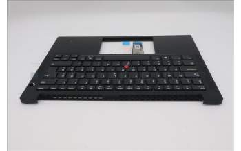 Lenovo 5M11S09694 C-Cover with keyboard, Hungarian, Black, UK