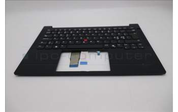 Lenovo 5M11S09713 C-Cover with keyboard, Nordic, Black, UK